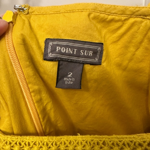 J. Crew Yellow Midi Dress - Picture 3 of 4